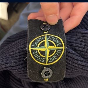 Dark Navy Stone Island Jumper